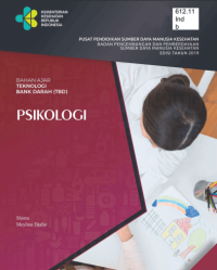 Image of Bahan Ajar Teknologi Bank Darah (TBD) : Psikologi