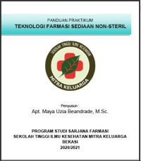 Image of Panduan praktikum teknologi farmasi sediaan non-steril