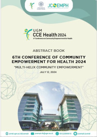 Image of UGM CCE HEALTH 2024 - 6th CONFERENCE ON COMMUNITY EMPOWERMENT FOR HEALTH - Multi Helix Community Empowerment