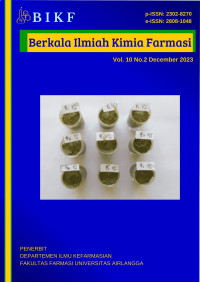 Image of Berkala Ilmiah Kimia Farmasi (BIKF) - Vol. 10 No. 2 (2023)