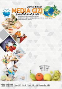 Image of Media Gizi Indonesia - Vol. 15 No. 3 (2020)