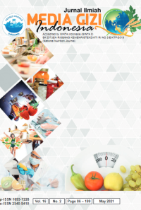 Image of Media Gizi Indonesia - Vol. 16 No. 2 (2021)