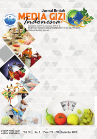 Image of Media Gizi Indonesia - Vol. 18 No. 3 (2023)