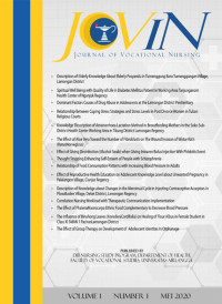 Image of Journal of Vocational Nursing (JoViN) - Vol. 1 No. 1 (2020)