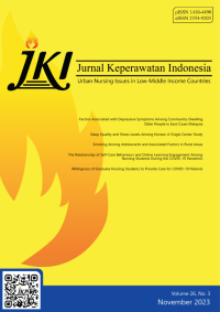 Image of Jurnal keperawatan Indonesia - Vol. 26 No. 3 (2023)