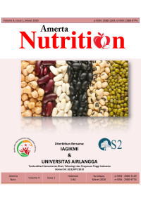 Image of Amerta Nutrition - Vol. 4 No. 1 (2020)