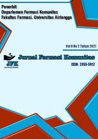 Image of Jurnal Farmasi Komunitas (JFK) - Vol. 8 No. 2 (2021)