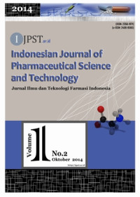 Image of Indonesian Journal of Pharmaceutical Science and Technology - IJPST Vol 1, No 2 (2014)