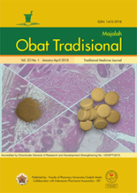Image of MAJALAH OBAT TRADISIONAL - Vol 23, No 1 (2018)
