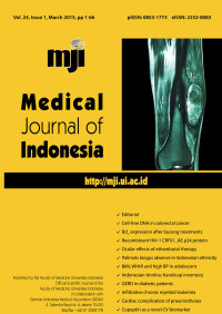 Image of Medical jurnal of Indonesia