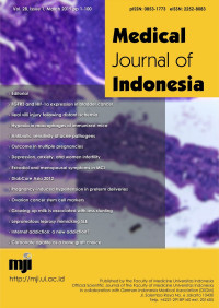 Image of MJI Medical Journal of Indonesia - Vol 28 No 1 (2019): March