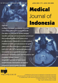 Image of MJI Medical Journal of Indonesia - Vol 28 No 3 (2019)
