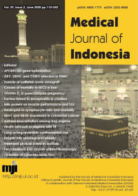 Image of MJI Medical Journal of Indonesia - Vol 29 No 2 (2020): June