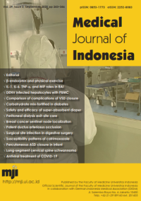 Image of MJI Medical Journal of Indonesia - Vol 29 No 3 (2020): September