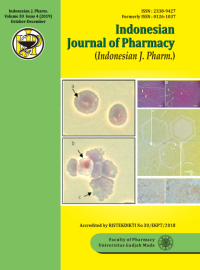 Image of Majalah Farmasi Indonesia (Indonesian Journal of Pharmacy)  Vol 30 No 4 2019 (Oktober - Desember)