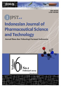 Image of Indonesian Journal of Pharmaceutical Science and Technology - IJPST Vol 6, No 1 (2019)