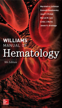 Image of Williams manual of hematology. Edition 9