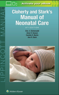 Image of Cloherty and Stark's manual of neonatal care. Edition 8