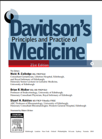 Image of Davidson’s
 Principles and Practice of
Medicine