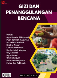 Image of Gizi dan penanggulangan bencana