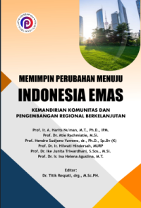 Image of Memimpin perubahan menuju indonesia emas - Kemandian komunitas dan pengembangan regional berkelanjutan