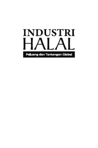 Image of Industri halal - peluang dan tantangan global