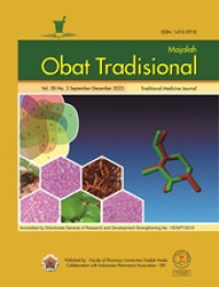 Image of MAJALAH OBAT TRADISONAL - Vol 28. No. 3 (2023)