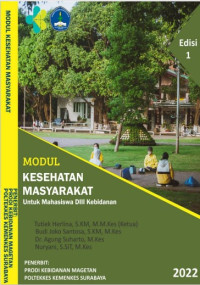 Image of Modul kesehatan masyarakat untuk mahasiswa DIII Kebidanan