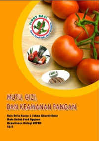 Image of Mutu, Gizi, dan Keamanan pangan