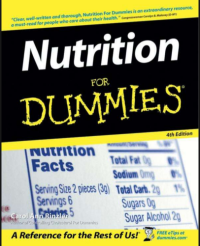 Image of Nutrition for dummies