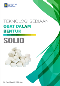 Image of Buku ajar teknologi sediaan obat dala bentuk solid
