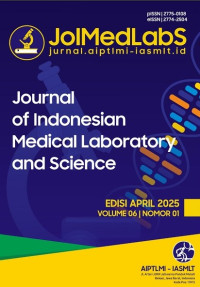 Image of Journal of Indonesian Medical Laboratory and Science - Vol. 6 No.1 April 2025